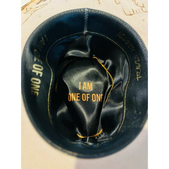 Travis Austin Hat. One of A Kind Custom Made Signed Western Cowgirl Hat - Picture 12 of 16